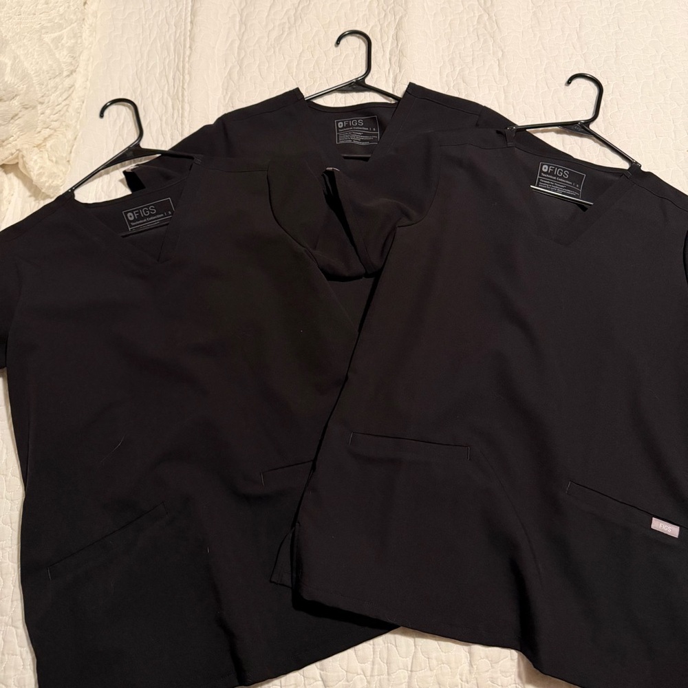 FIGS Scrub Tops - 3 Total